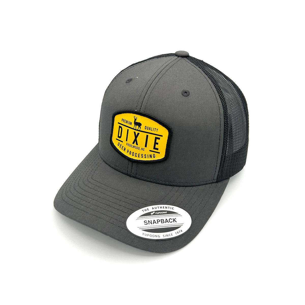 Dixie Deer Processing Snapback Hat - Yellow Patch