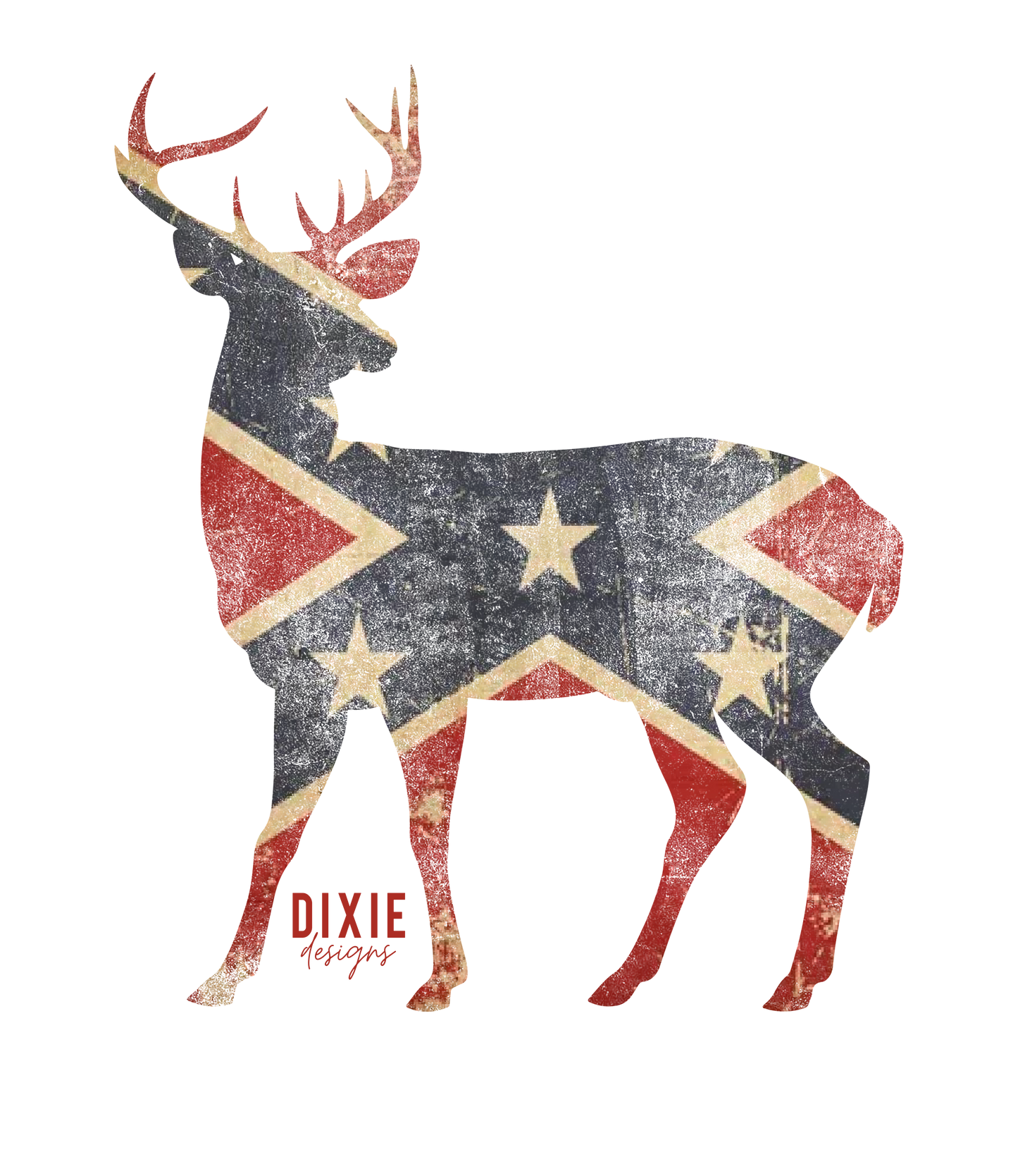 Dixie Deer Flag